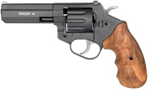 Револьвер під патрон Флобера Profi GEN2 4" (графіт / дерево)