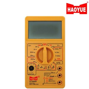 Мультиметр HAOYUE DT860D/700D yellow, щупи