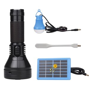 Ліхтар YW-038-3W, 1 лампа 3W, гнучка Led лампа, Li-Ion акум., сонячна батарея, Box