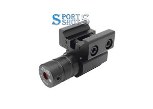 Лазерний цілівказівник AT Laser Sight (красний луч) з кріпленням Ластівчин хвіст / Weaver