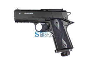 Пневматичний пістолет Borner WC 401 (Colt Defender, полімер)