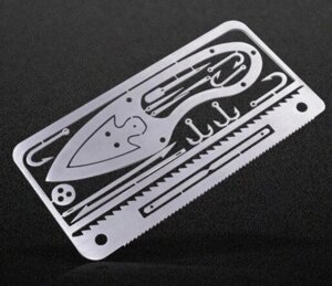Мультикул кредитної картки Survivor Survival Multitool Card 17V1