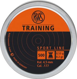 Кулі RWS Training 4.5 мм, 0.53 м, 500шт