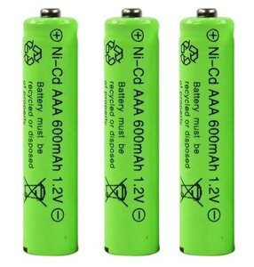 Акумулятор AAA 1.2 V 600 mAh Ni-Cd