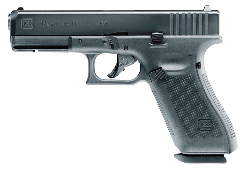 Пневматичний пістолет Umarex Glock 17 Gen5 Blowback black, BB (5.8369) від компанії Інтернет-магазин "Компот" - фото 1