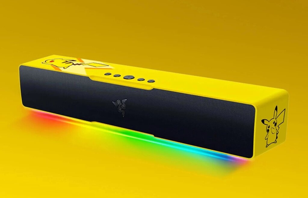 Саундбар ігровий RAZER Leviathan V2 X Pokemon Pikachu limited edition від компанії Інтернет-магазин "Компот" - фото 1