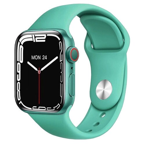 Smart Watch Series 7 Z37, 44 mm Aluminium, голосовий виклик, бездротова зарядка, mint від компанії Інтернет-магазин "Компот" - фото 1