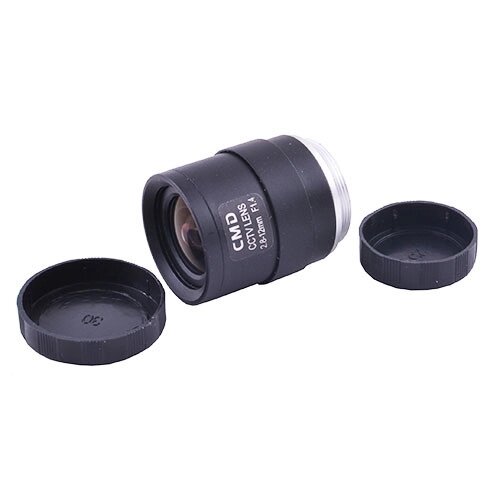 Варіофокальний об'єктив CCTV 1/3 PT 02812 2.8mm-12mm F1.4 Manual Iris від компанії Інтернет-магазин "Компот" - фото 1