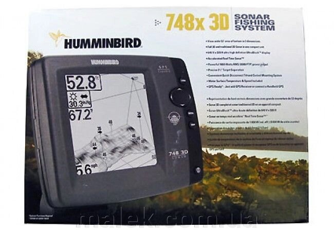 Ехолот Humminbird 748x 3D від компанії Мальок - фото 1