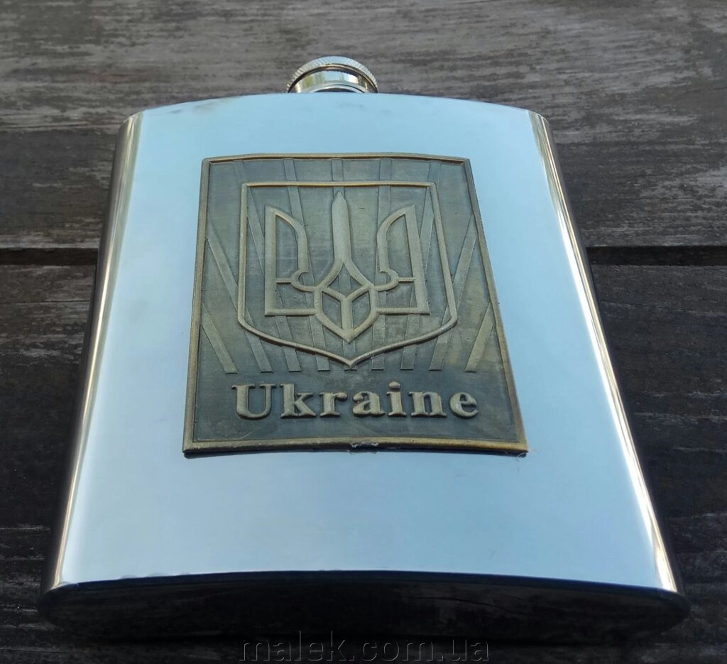 Фляга Stainless Ukraine 18 oz від компанії Мальок - фото 1
