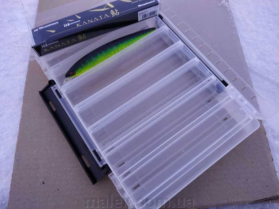Коробка для воблерів BIG BAIT двостороння 16 секцій 300 * 210 * 48 від компанії Мальок - фото 1