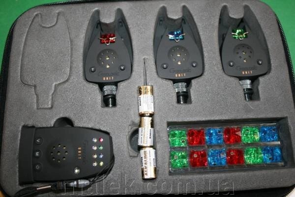 Набір сигналізаторів Prologic Unit Bite Alarm Set 4 + 1 від компанії Мальок - фото 1