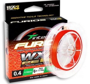 Шнур Intech FURIOS PE WX4 120m 0.3 (5lb / 2.27kg)