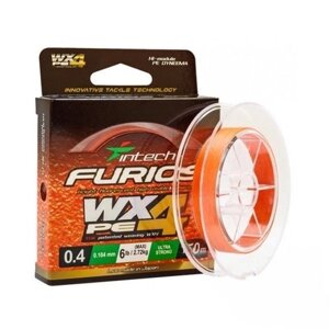 Шнур Intech Furios PE WX4 150m # 2.0 / 0.235mm 25LB / 11.35kg