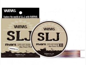 Шнур varivas SLJ MAX power PE X8 150m #0.4/0.1mm 4.54kg