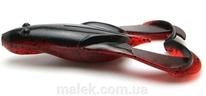 Силiкон Keitech Noisy Flapper 3.5" 467 Black Red Belly від компанії Мальок - фото 1