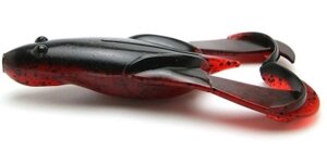 Силiкон Keitech Noisy Flapper 3.5" 467 Black Red Belly