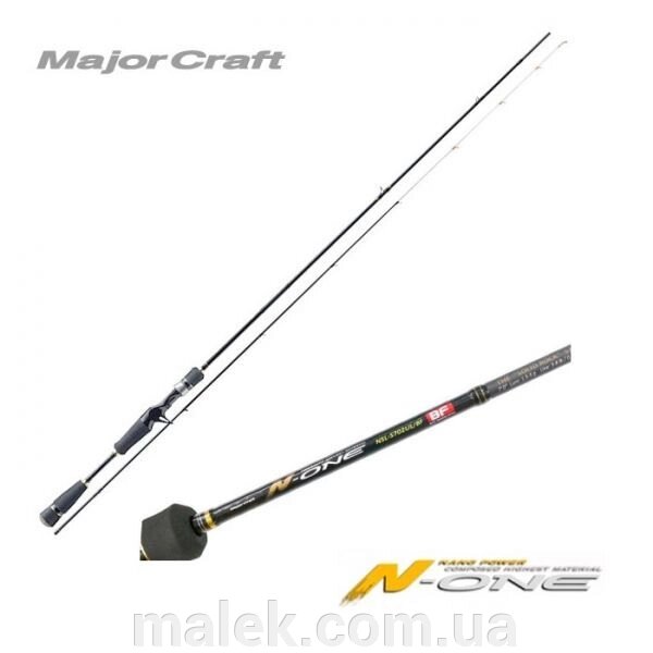 Спінінг кастингові Major Craft N-One NSL-T732UL / BF (221 cm, 1.5-5 g) від компанії Мальок - фото 1