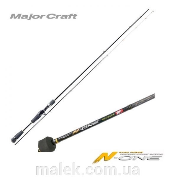 Спінінг кастингові Major Craft N-One NSL-T762L / BF (229 cm, 1.5-10 g) від компанії Мальок - фото 1