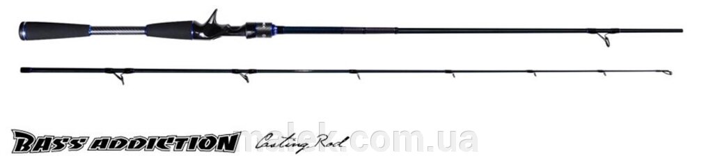 Спінінг ZEMEX Bass Addiction Casting Rod 198 3-15g fast від компанії Мальок - фото 1