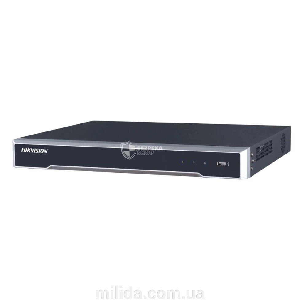 32-канальний IP-відеореєстратор з PoE Hikvision DS-7632NI-I2/16P для систем відеоспостереження від компанії інтернет-магазин "_Міліда_" - фото 1