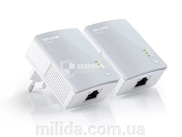 Адаптер Powerline TP-LINK TL-PA4010KIT 2PK AV600 1xFE від компанії інтернет-магазин "_Міліда_" - фото 1