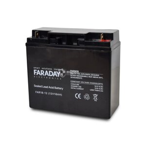 Акумулятор 12В 18 Ач для ДБЖ Faraday Electronics FAR18-12