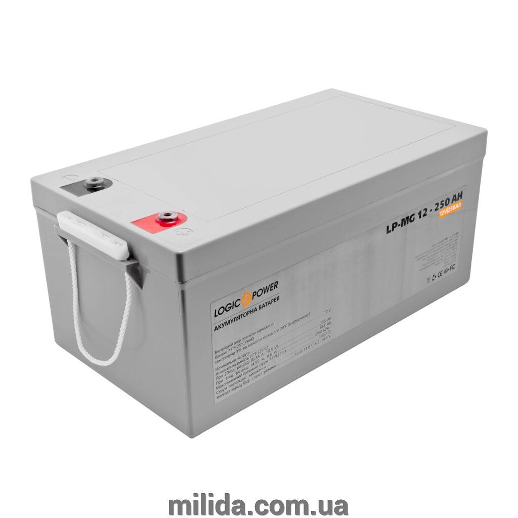 Акумулятор мультигелевий LP-MG 12V - 250 Ah Silver від компанії інтернет-магазин "_Міліда_" - фото 1