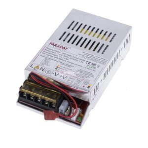 Безперебійний блок живлення Faraday Electronics 85W UPS Smart ASCH ALU під акумулятор 12-18А/год а алюмінієвому корпусі