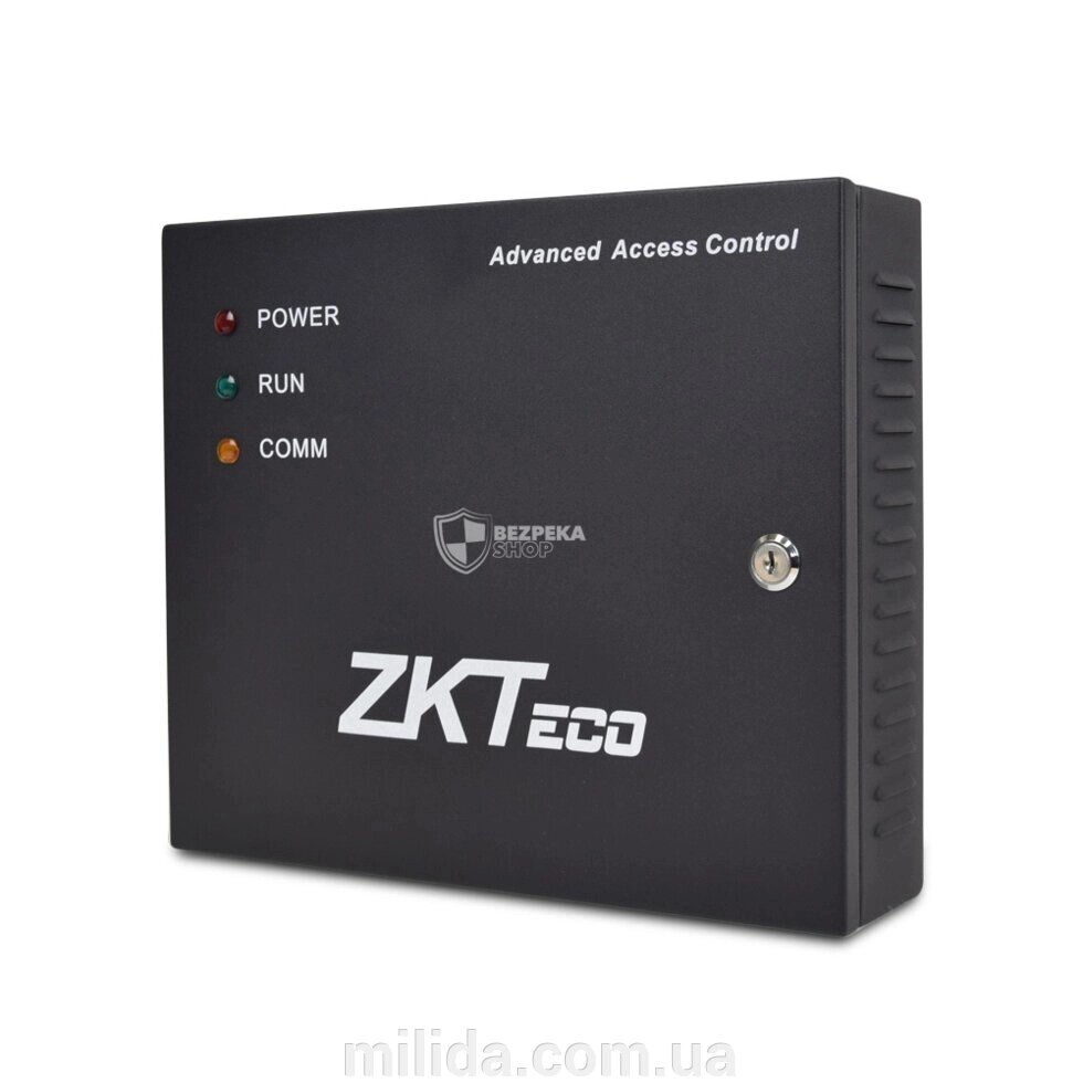 Біометричний контролер для 1 дверей ZKTeco inBio160 Pro Box у боксі від компанії інтернет-магазин "_Міліда_" - фото 1