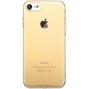 Чохол Baseus для iPhone SE 2020/8/7 Simple Pluggy Gold (ARAPIPH7-A0V)
