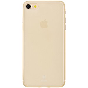 Чохол Baseus для iPhone SE 2020/8/7 Slim Transparent Gold (WIAPIPH7-CT0V)