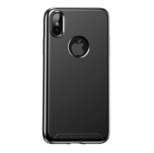 Чохол baseus для iphone X/X soft case black (wiapiphx-SJ01)