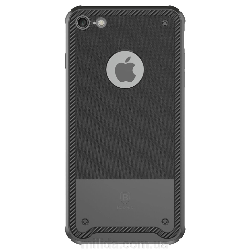 Чохол Baseus для iPhone 8/7 Shield Black (ARAPIPH7-TS01) від компанії інтернет-магазин "_Міліда_" - фото 1