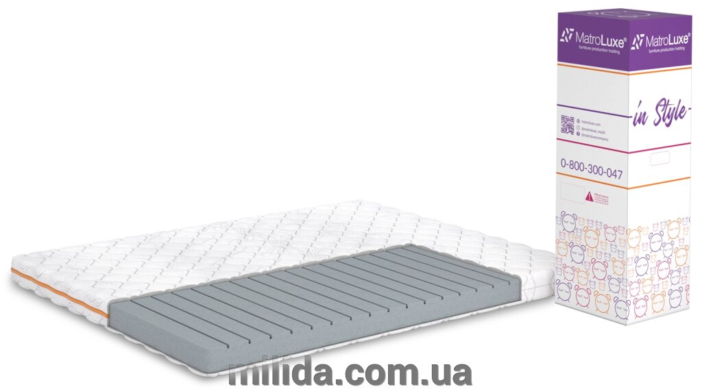 Content / Content Mattress в коробці, розмір матраца (SHD) 70x190 від компанії інтернет-магазин "_Міліда_" - фото 1