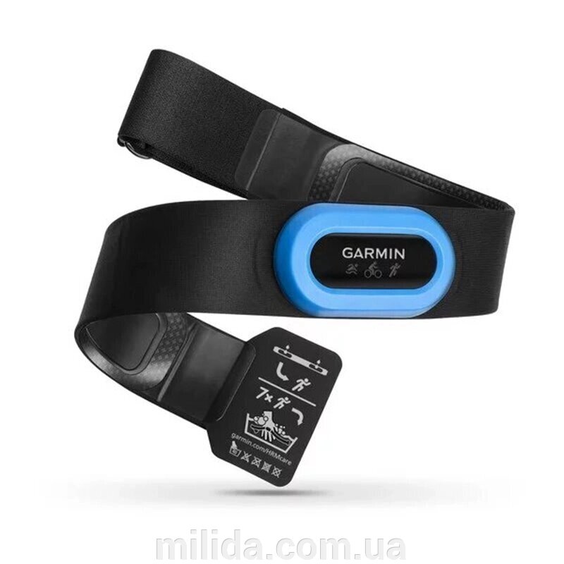 Датчик серцевого ритму Garmin HRM-Tri (плавання, біг, велосипед) від компанії інтернет-магазин "_Міліда_" - фото 1