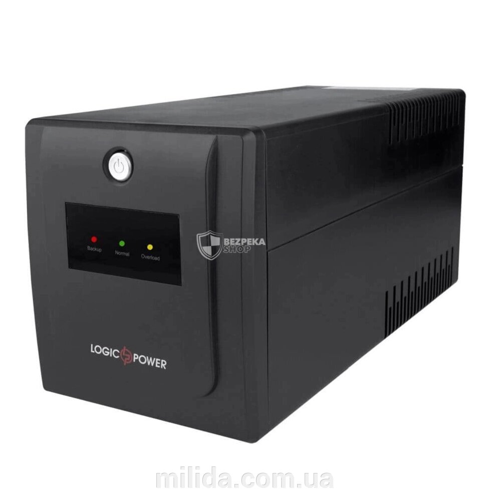 Джерело безперебійного живлення LogicPower LPM-1100VA-P 1100ВА/770Вт лінійно-інтерактивний від компанії інтернет-магазин "_Міліда_" - фото 1