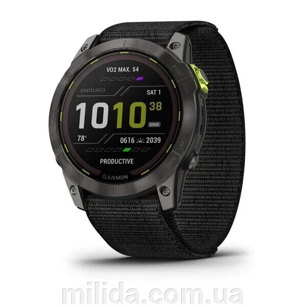 Garmin Enduro 2 Smart Watch із чорним нейлоновим ремінцем від компанії інтернет-магазин "_Міліда_" - фото 1