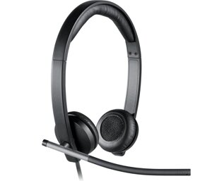 Гарнітура logitech UC corded stereo USB headset H650e - business EMEA