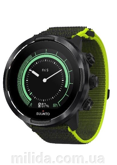 GPS-годинник для мультиспорту SUUNTO 9 BARO LIME від компанії інтернет-магазин "_Міліда_" - фото 1