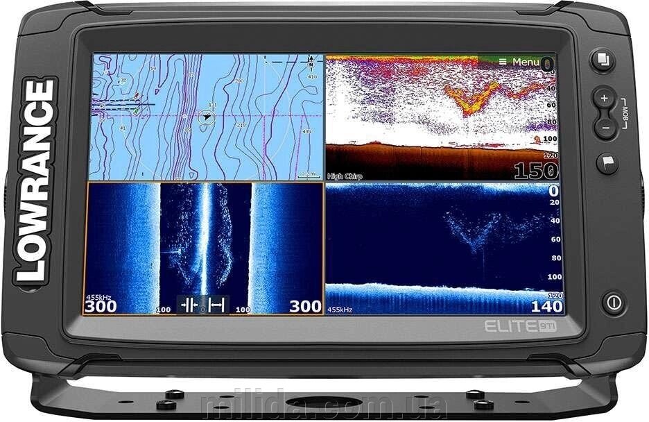 GPS-навігатор з датчиком ехолота Lowrance Elite-9 Ti від компанії інтернет-магазин "_Міліда_" - фото 1