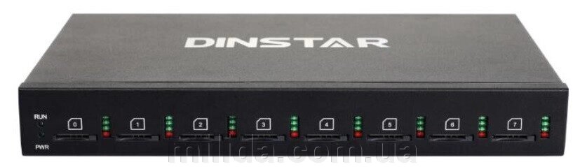 GSM шлюз Dinstar DWG2000E-4G-B від компанії інтернет-магазин "_Міліда_" - фото 1