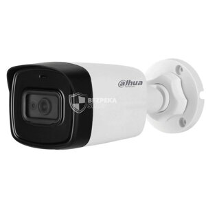 HD-CVI відеокамера 2 Мп Dahua DH-HAC-HFW1200TLP-A (2.8 мм) із вбудованим мікрофоном