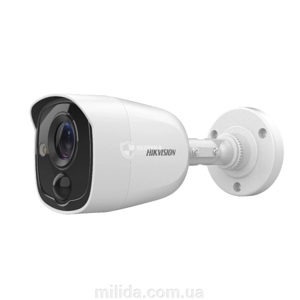 HD-TVI 5Мп відеокамера Hikvision DS-2CE11H0T-PIRLO (2.8 мм) з PIR датчиком для системи відеоспостереження від компанії інтернет-магазин "_Міліда_" - фото 1