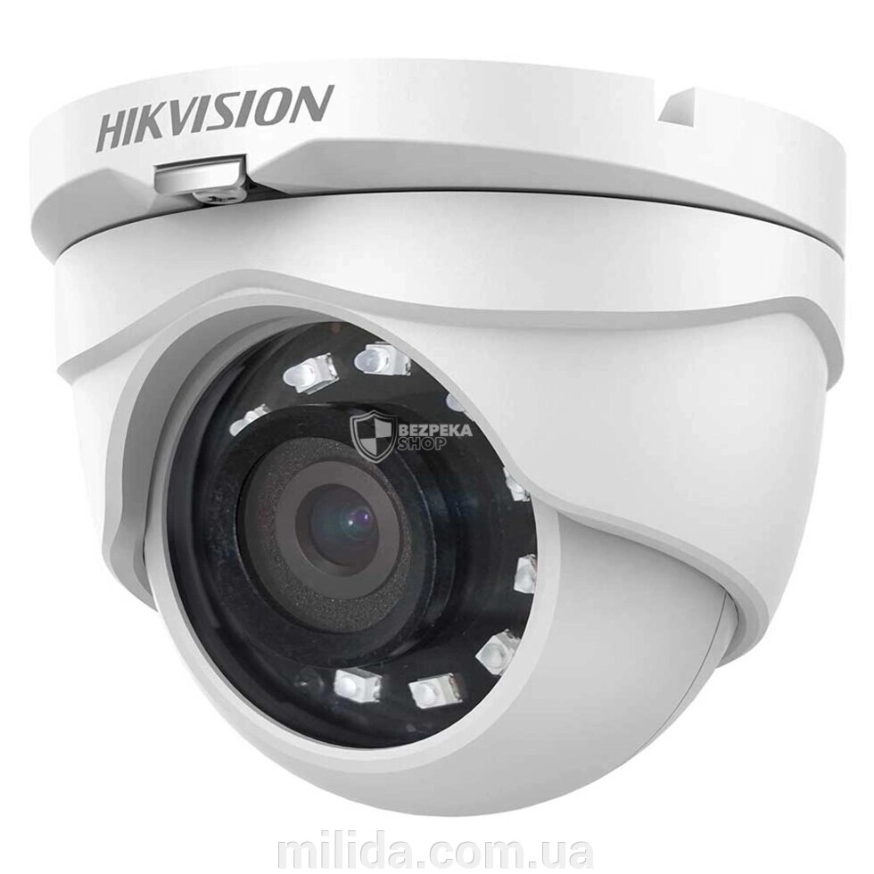 HD-TVI відеокамера 2 Мп Hikvision DS-2CE56D0T-IRMF (С) (2.8 мм) для системи відеоспостереження від компанії інтернет-магазин "_Міліда_" - фото 1