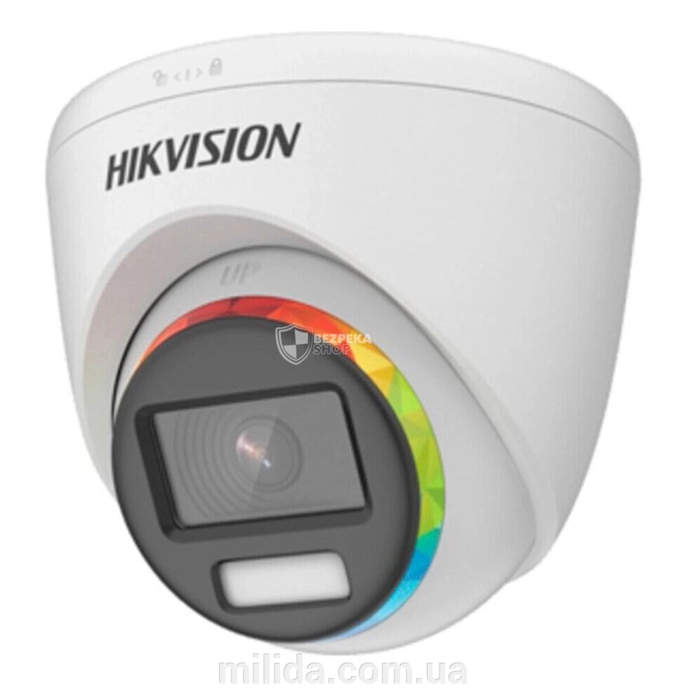 HD-TVI відеокамера 2 Мп Hikvision DS-2CE72DF8T-F (2.8 мм) ColorVu для системи відеоспостереження від компанії інтернет-магазин "_Міліда_" - фото 1