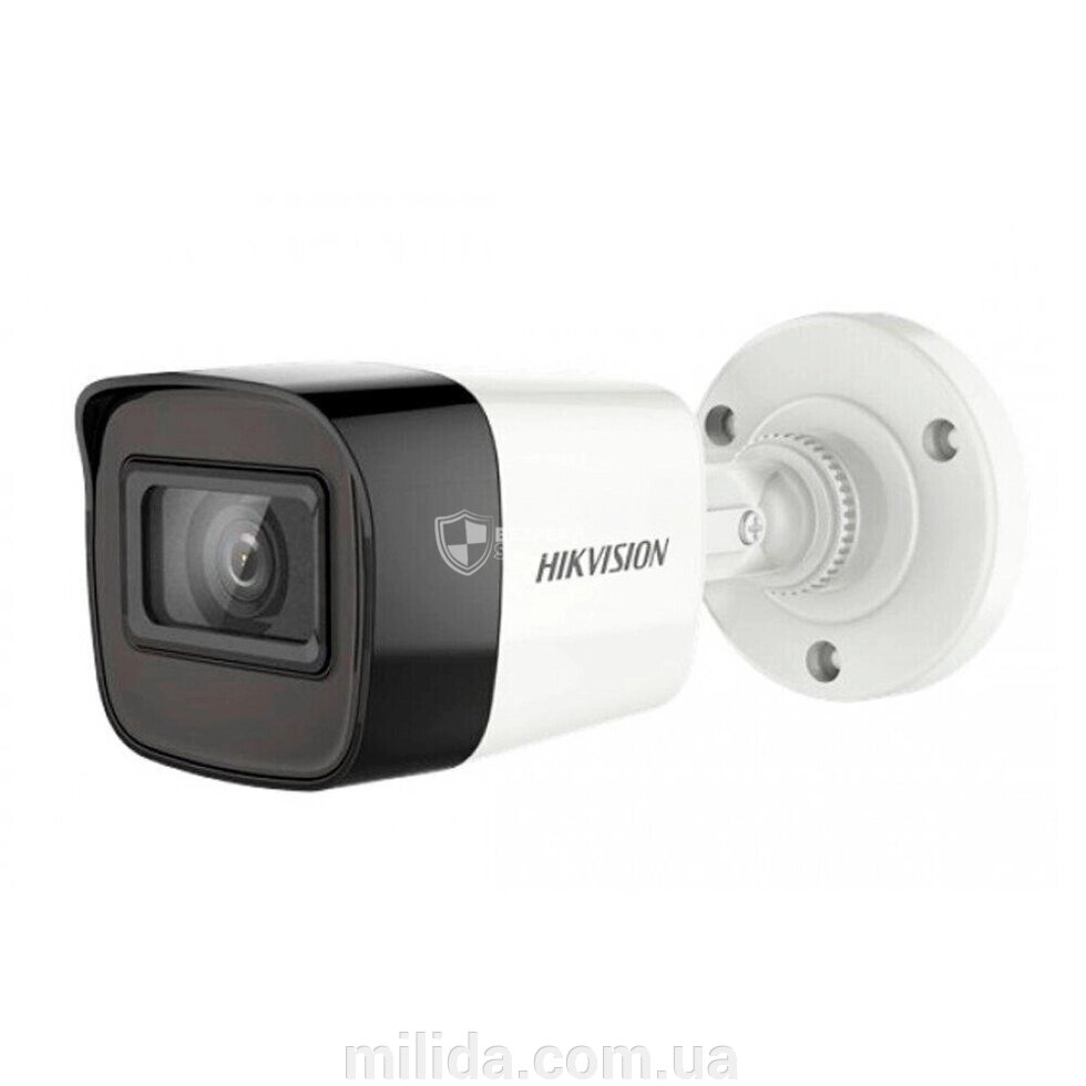 HD-TVI відеокамера 5 Мп Hikvision DS-2CE16H0T-ITFS (3.6mm) із вбудованим мікрофоном від компанії інтернет-магазин "_Міліда_" - фото 1