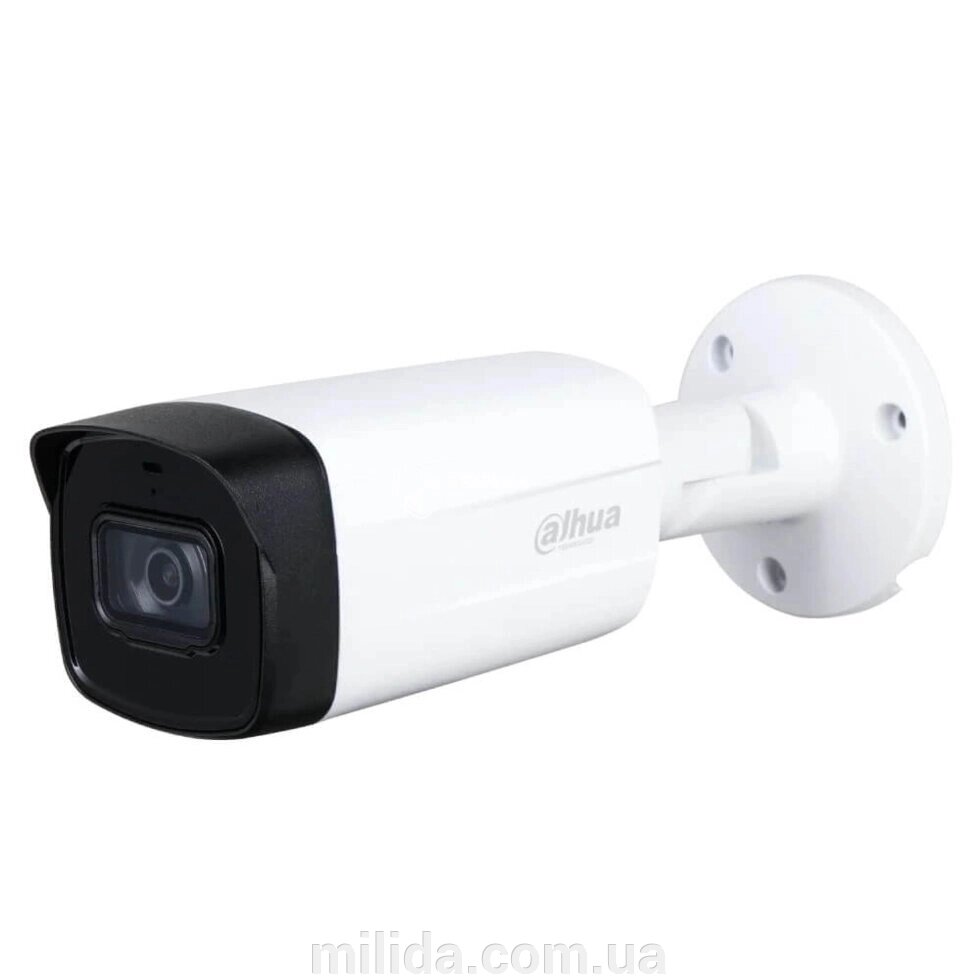 HDCVI 2 Мп відеокамера Dahua DH-HAC-HFW1231TMP-I8-A (3.6 мм) із вбудованим мікрофоном для системи відеоспостереження від компанії інтернет-магазин "_Міліда_" - фото 1