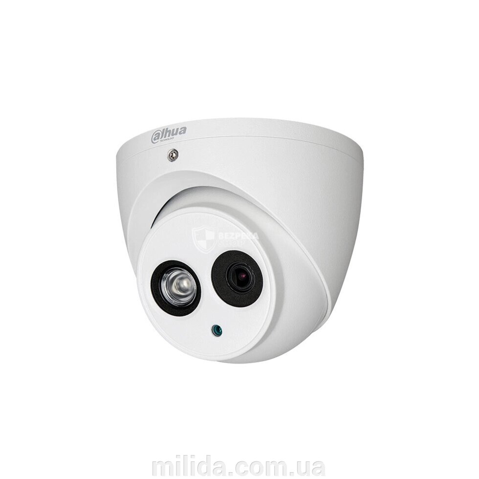 HDCVI відеокамера 5 Мп Dahua HAC-HDW1500EMP-A (2.8mm) для системи відеоспостереження від компанії інтернет-магазин "_Міліда_" - фото 1