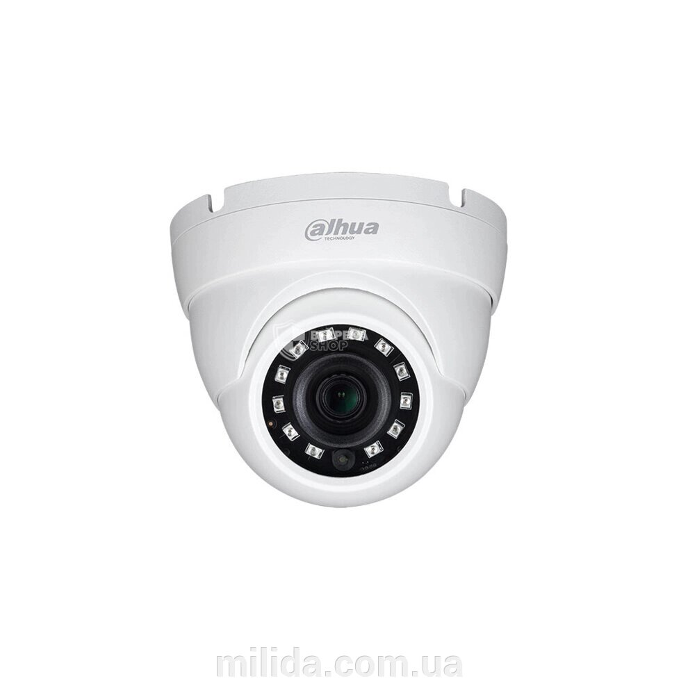 HDCVI відеокамера 8 Мп Dahua HAC-HDW1801MP (2.8mm) для системи відеоспостереження від компанії інтернет-магазин "_Міліда_" - фото 1